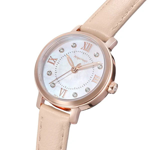Angel Heart SKR24P PK J SAKURA TIME Elegant Pink Watch with Water Resistance, Adjustable Strap, and Stylish Floral Design for Everyday Wear - Image 2