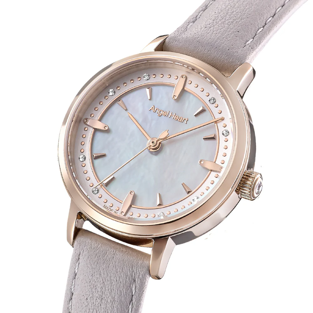 Angel Heart SKR28P-GY-J Sakura Time 1-Year Warranty Stylish Gray Design Elegant Timepiece Durable Build - Image 5