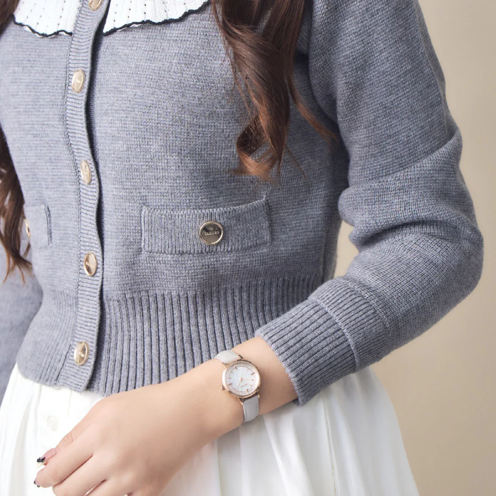 Angel Heart SKR28P-GY-J Sakura Time 1-Year Warranty Stylish Gray Design Elegant Timepiece Durable Build - Image 9