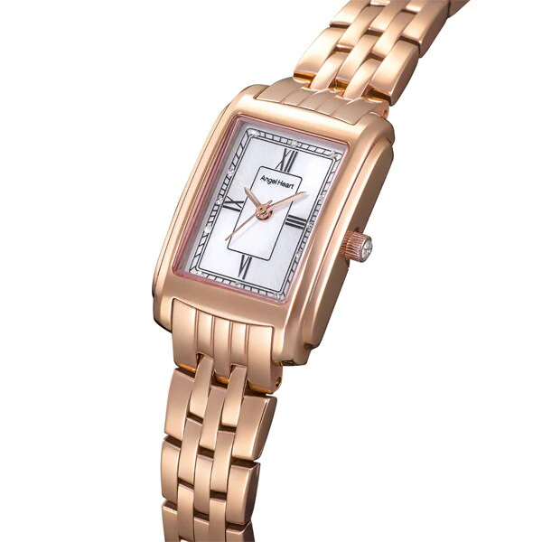 Angel Heart ST20PG Elegant Women's Watch Metal Band Sparkle Time Stylish Design Japanese Movement Water Resistant