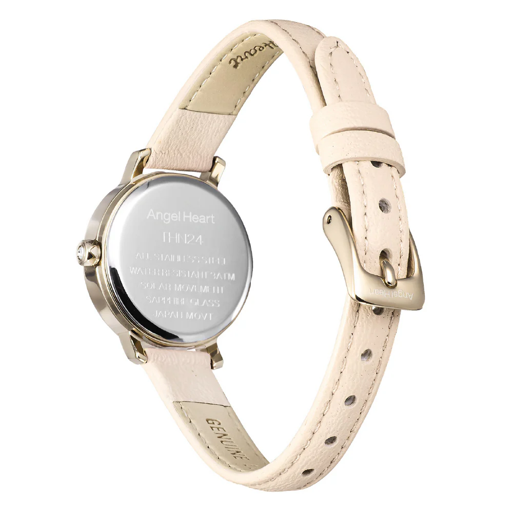 Angel Heart THN24P-PK Elegant Twinkle Heart Design White Pearl Dial 1-Year Warranty Stylish Women's Watch - Image 4
