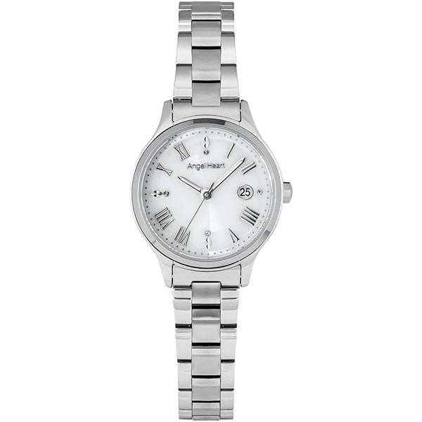 Angel Heart TT27SS-ELT Twinkle Time Silver Watch 1-Year Warranty Elegant Design Water Resistant Stylish Accessory