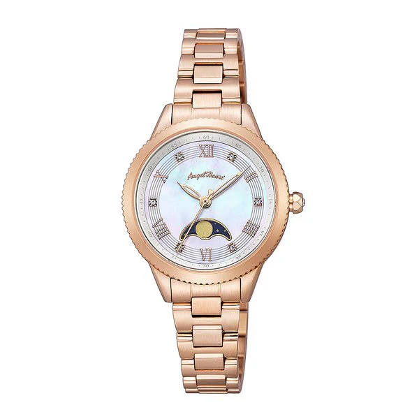 Angel Heart TT29PG Elegant Design Water Resistant Quartz Movement 1-Year Warranty Authentic Model