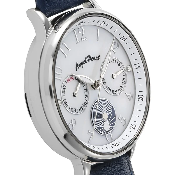 Angel Heart TT33S NV Elegant Twinkle Time Watch with Pearl Dial, Sparkling Crystal Accents and Stylish Stainless Steel Band - Image 3