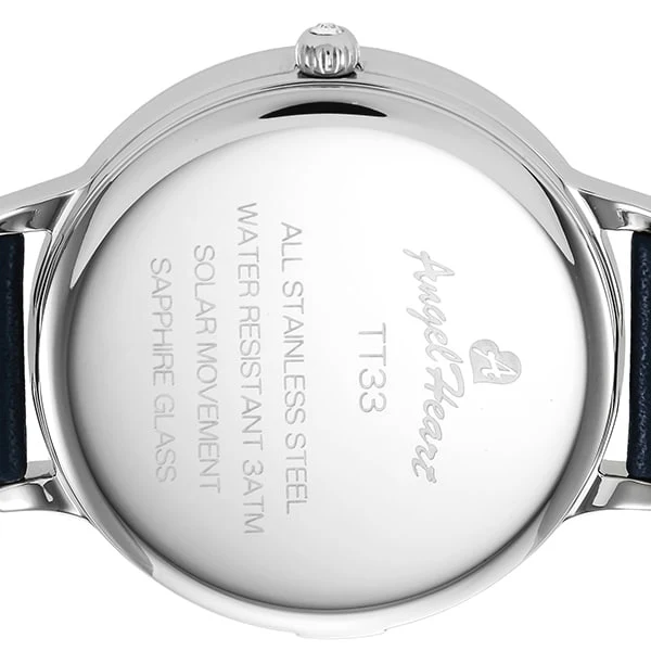 Angel Heart TT33S NV Elegant Twinkle Time Watch with Pearl Dial, Sparkling Crystal Accents and Stylish Stainless Steel Band - Image 6