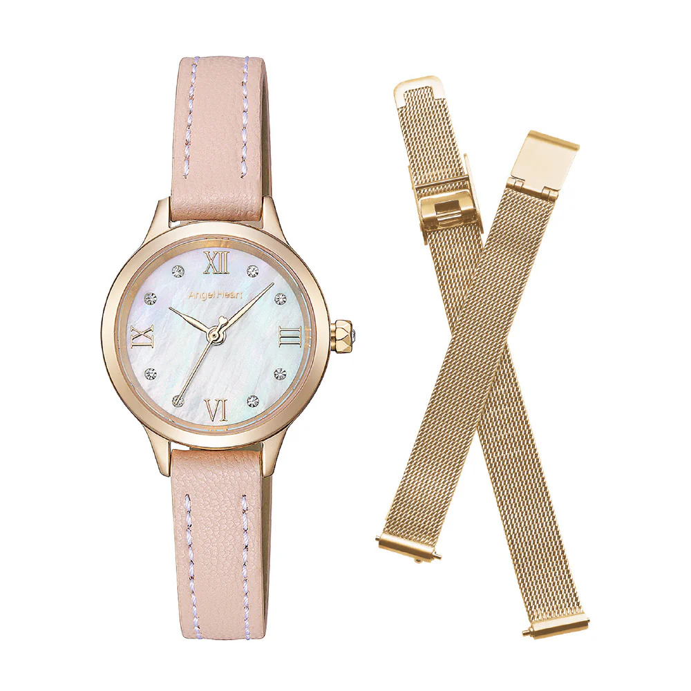 ANGEL HEART TTN25P PKC N Twinkle Time Watch with 1 Year Warranty Stylish White Design Water Resistant Genuine Product - Image 4