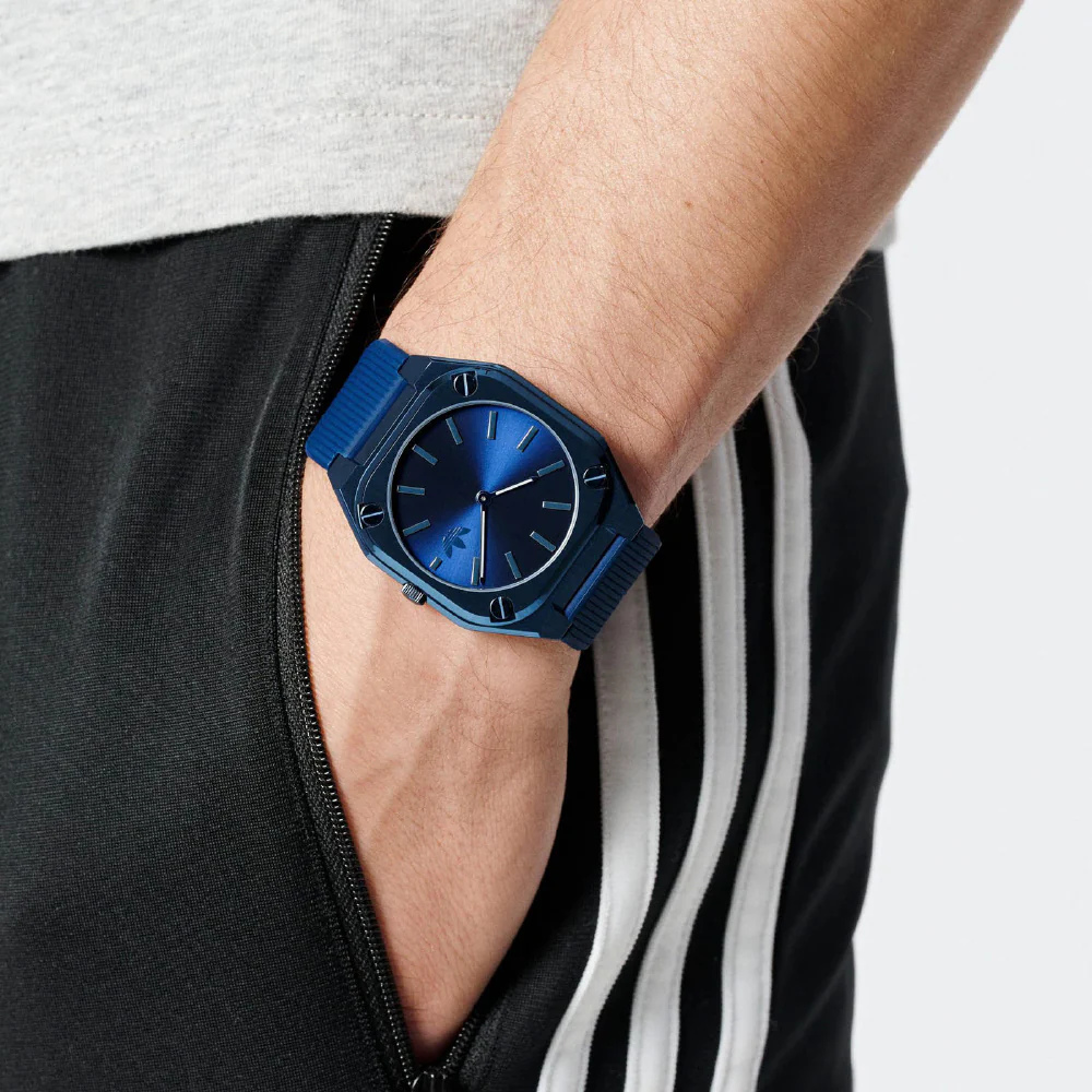 AOFH24001 City Tech Thin Navy Watch 1-Year Warranty Lightweight Design Water Resistant Stylish Elegance - Image 5