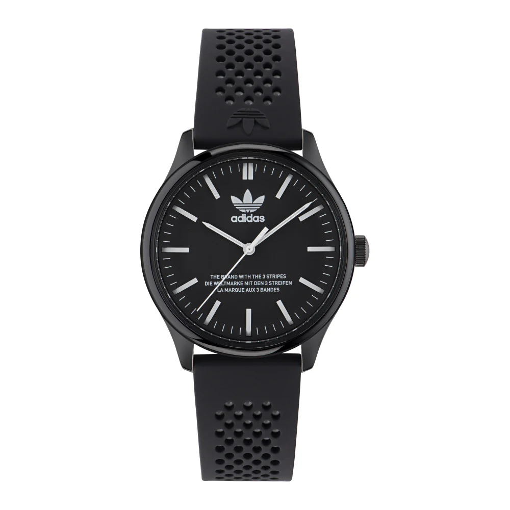 AOSY23031 CODE ONE CERAMIC 1-Year Warranty Black Stylish Design Scratch-Resistant Ceramic Case Water-Resistant