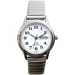 Arias A2418L Elegant Women's Analog Watch with Metal Stretch Band Day Date Function Water Resistant - Image 3