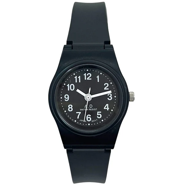 Arias A2453BK Stylish Women's Watch with Rubber Strap 10 ATM Water Resistant Elegant Design - Image 3