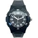 Arias A2454BK Unisex Watch with Rubber Strap 10 ATM Water Resistant Stylish Design - Image 2