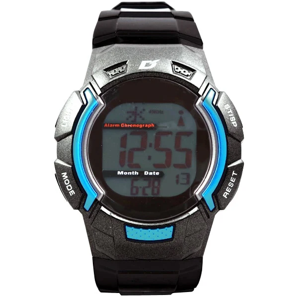 Arias AD06519RCSOL-6 Solar Powered Radio Controlled Men's Watch Gunmetal Black Eco-Friendly Stylish Design