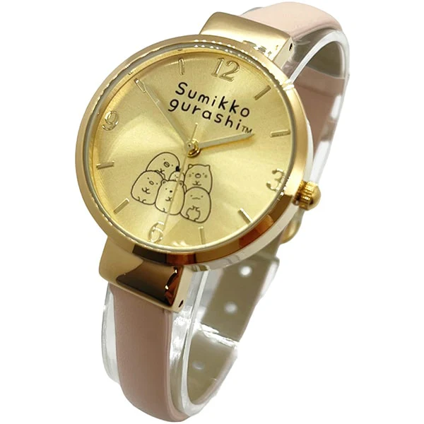 Arias WW20100SXSG Stylish Women's Leather Strap Casual Watch Elegant Design Water Resistant Lightweight