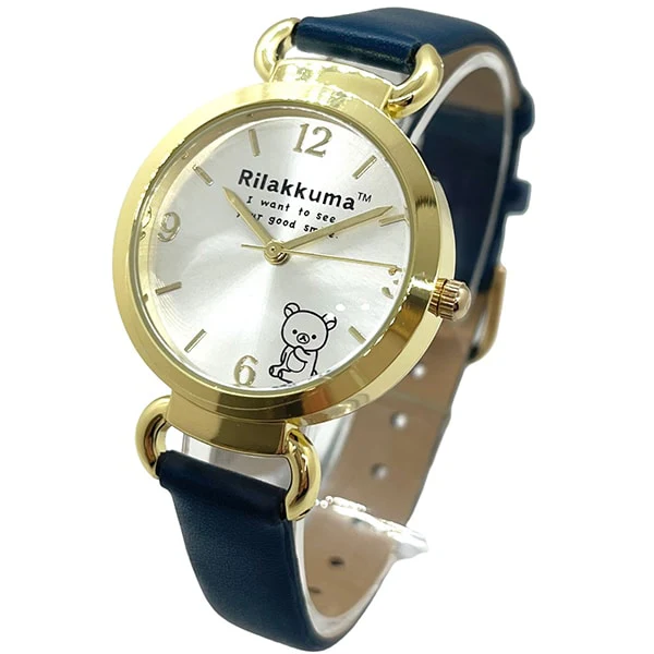 Arias WW20105SXRK Rilakkuma Casual Watch Stylish Leather Strap Cute Design Water Resistant
