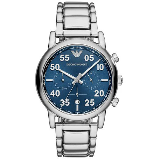 Armani AR11132 Stylish Analog Watch Water Resistant Stainless Steel Case Date Function 2-Year Warranty