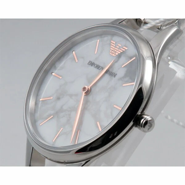 Armani AR11167 Elegant Design Stainless Steel Case Water Resistant Quartz Movement 2-Year Warranty
