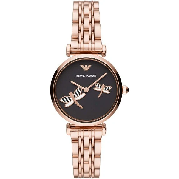 Armani AR11206 Stylish Stainless Steel Case Water Resistant Quartz Movement Elegant Design