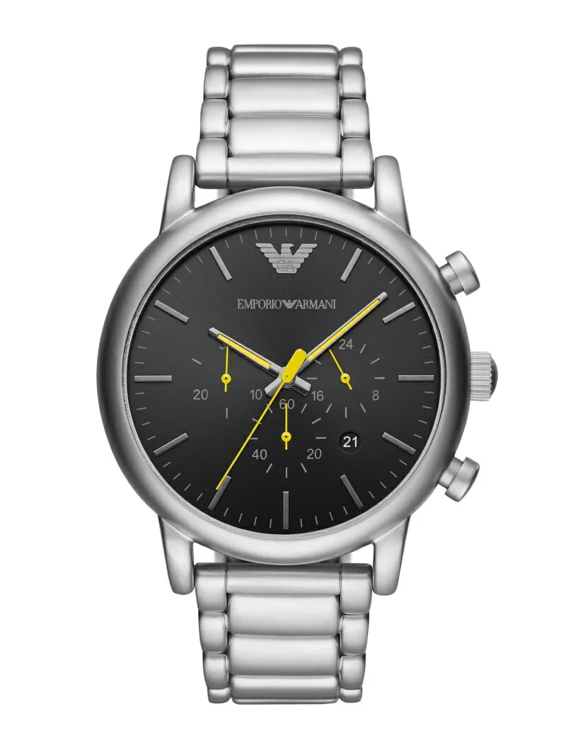 Armani AR11324 Elegant Stainless Steel Case Water Resistant Quartz Movement Classic Design