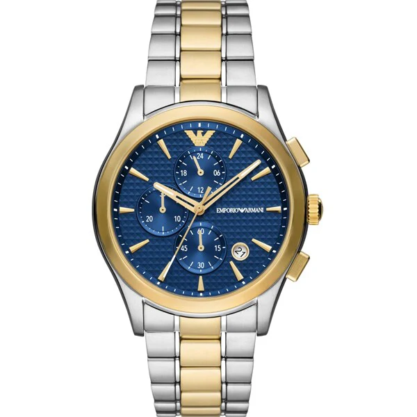 Armani AR11579 Stylish 42mm Blue Watch Water Resistant Elegant Design 2-Year Warranty