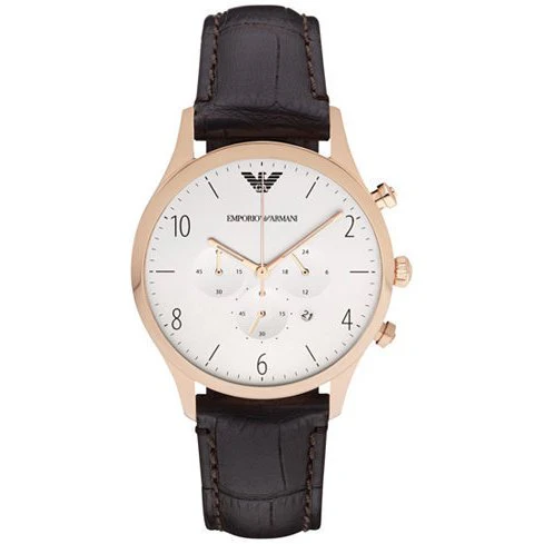 Armani AR1916 Stylish Design Stainless Steel Case Water Resistant Quartz Movement 2-Year Warranty