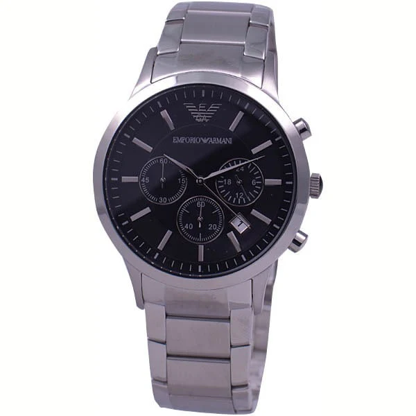 Armani AR2434 Quartz Men's Watch - Stylish Design - 2-Year Warranty - Water Resistant - Classic Elegance - Image 3