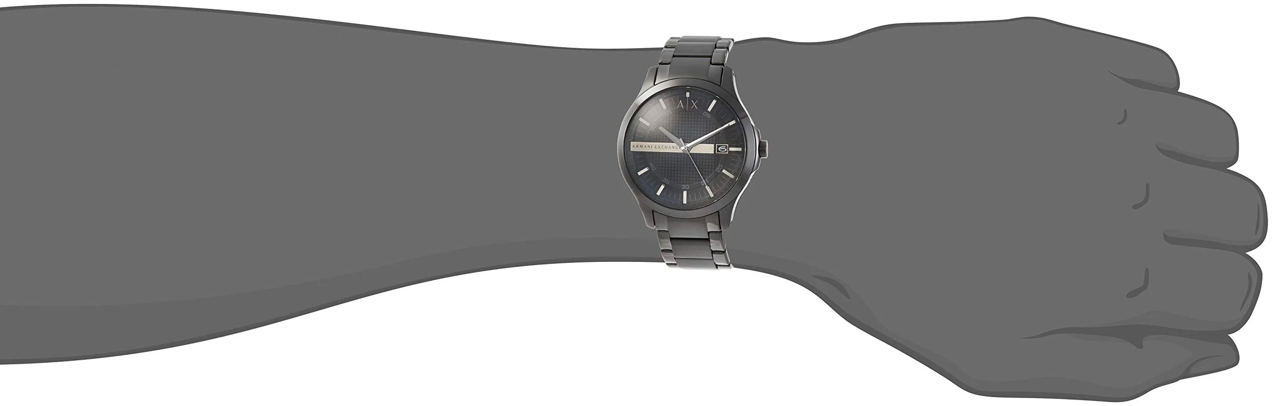 ARMANI EXCHANGE AX2104 Black Chronograph Men's Watch - Image 2