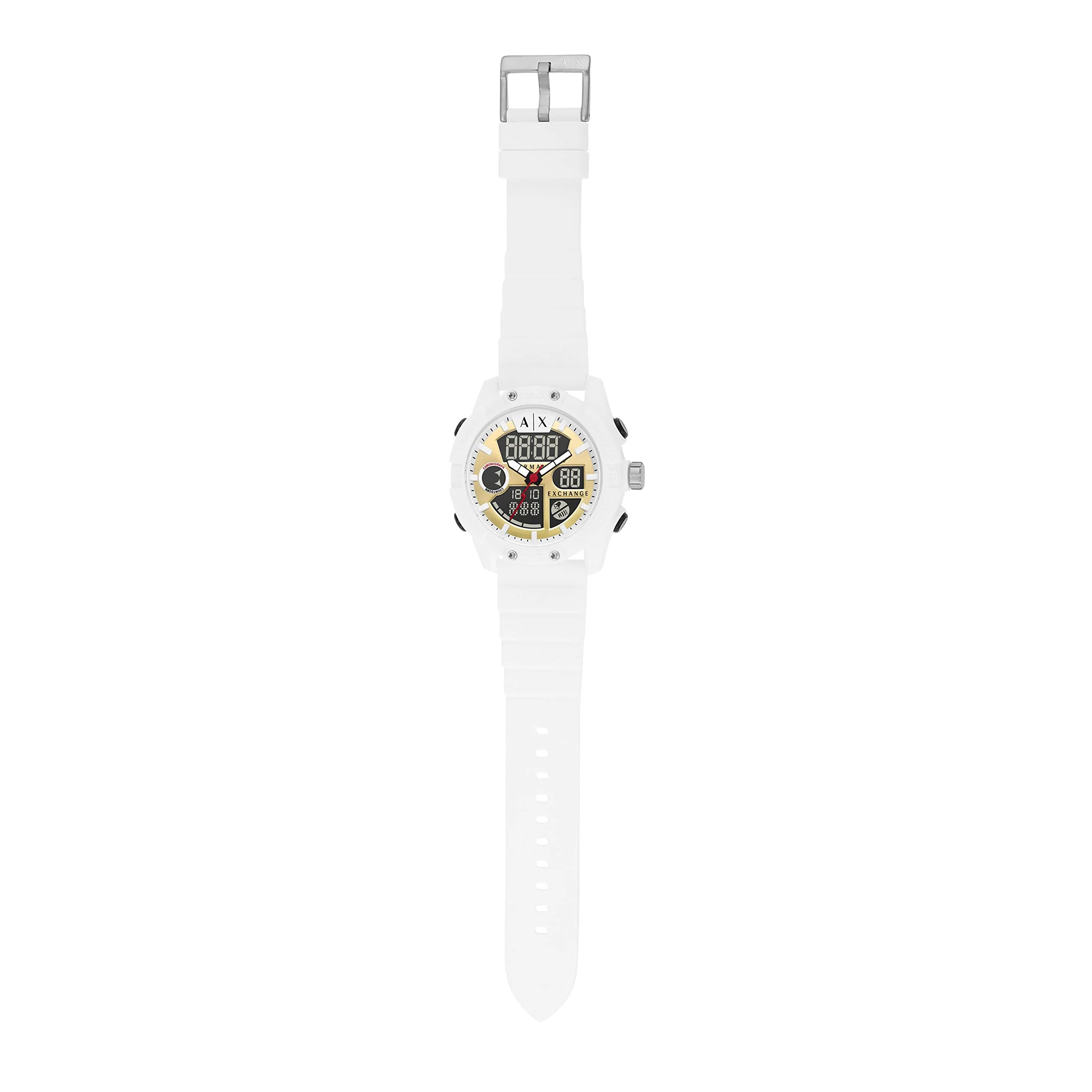 ARMANI EXCHANGE AX2961 Analog-Digital White Watch - Image 6