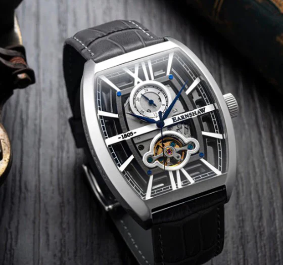 ARN SHOW ES811101 Holborn Boulton Automatic Watch with Water Resistance, Elegant Design, and Reliable Swiss Movement for Timeless Style - Image 3