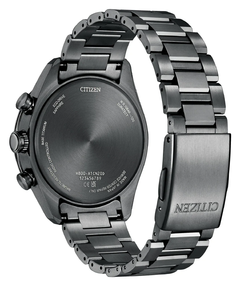 Citizen AT8286-65E Attesa super titanium solar radio limited edition watch - Image 4