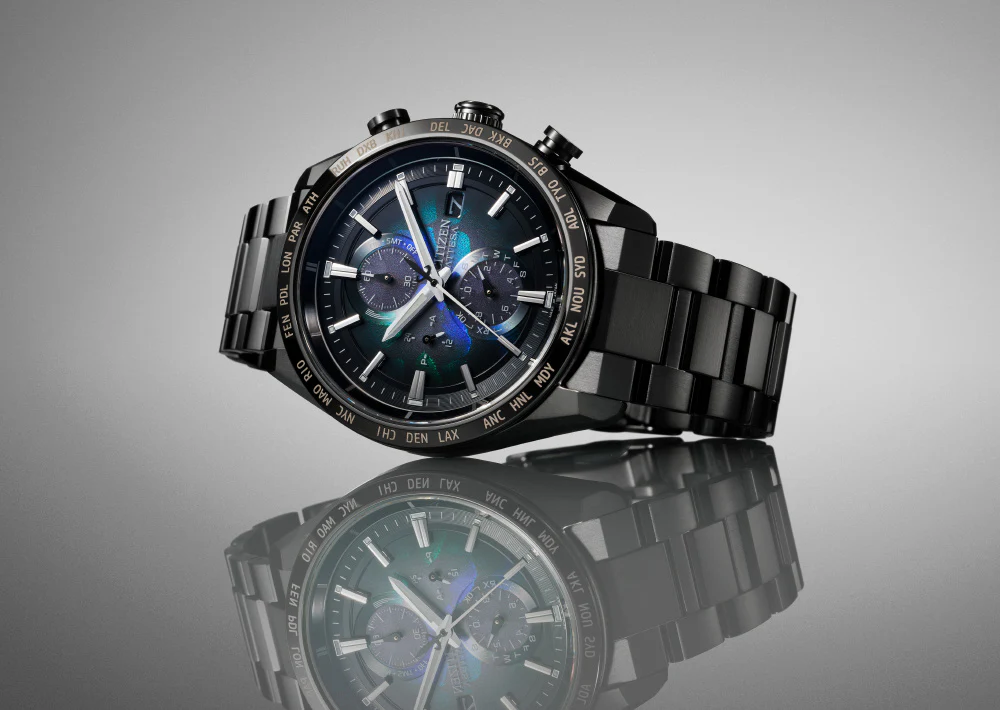 Citizen AT8286-65E Attesa super titanium solar radio limited edition watch - Image 5