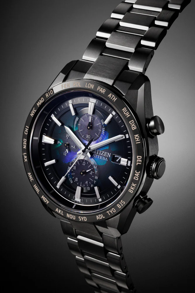 Citizen AT8286-65E Attesa super titanium solar radio limited edition watch - Image 6