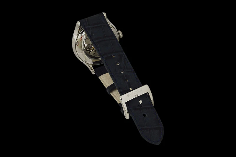 BA3001S-03NV V Baroque Mechanical Watch Elegant Navy Design Automatic Movement Water Resistant 42mm Case - Image 4