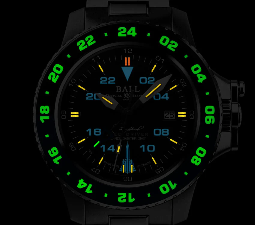 Ball Engineer Hydrocarbon AEROGMT2SLED Automatic Men Unisex Watch - Image 2