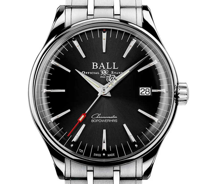 Ball Trainmaster CANNONBALLBLACKSS Automatic MenUnisex Watch - Image 3