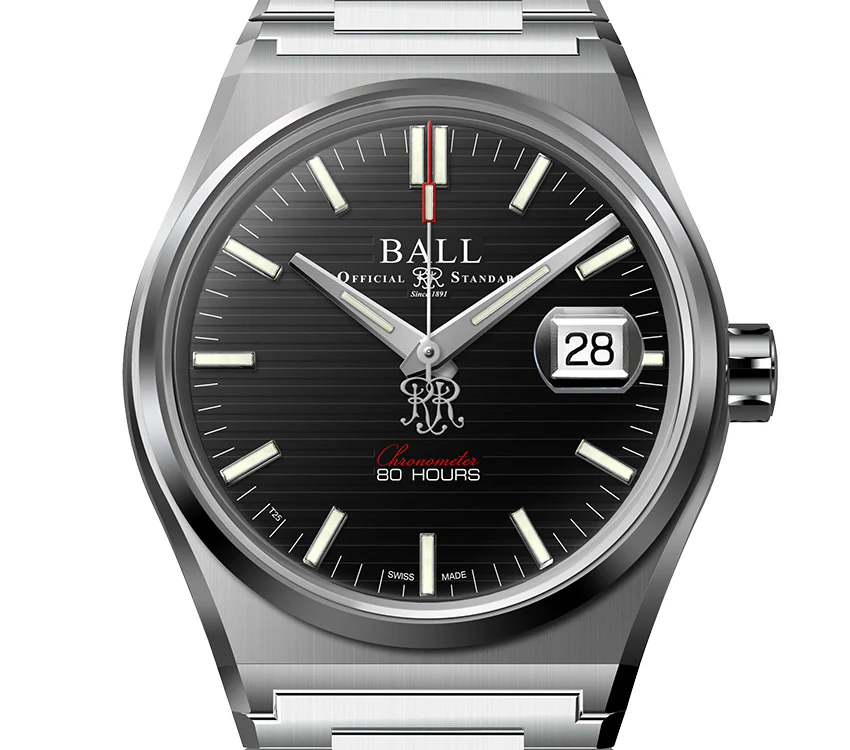 Ball Trainmaster CANNONBALLBLACKSS Automatic MenUnisex Watch - Image 8