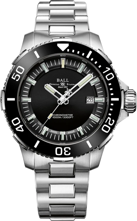 Ball Engineer Hydrocarbon DEEPQUEST2BLACK Automatic MenUnisex Watch - Image 5