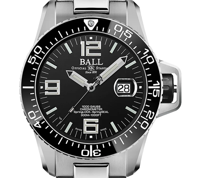 Ball Engineer Hydrocarbon DEEPQUEST2BLACK Automatic MenUnisex Watch - Image 7