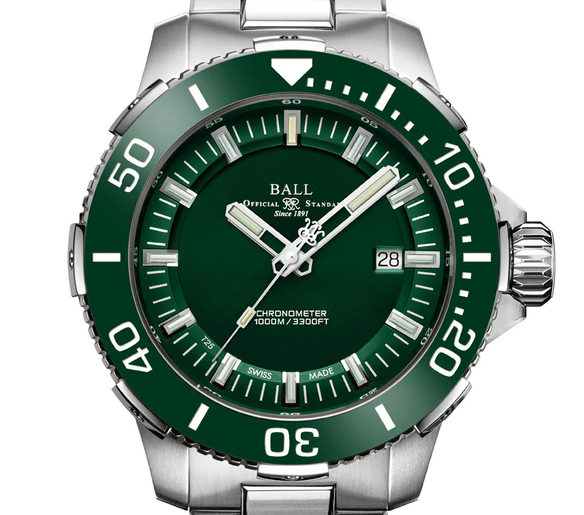 Ball Watch DeepQUEST II Ceramic DM3002A-S4CJ-GR