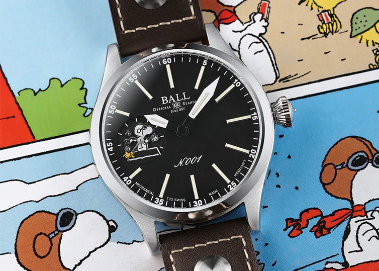 Ball SNOOPY FLYING ACE NM2638C-L2J-BK Automatic Unisex Watch - Image 8