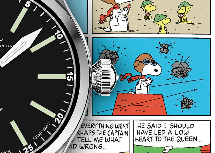 Ball SNOOPY FLYING ACE NM2638C-L2J-BK Automatic Unisex Watch - Image 5