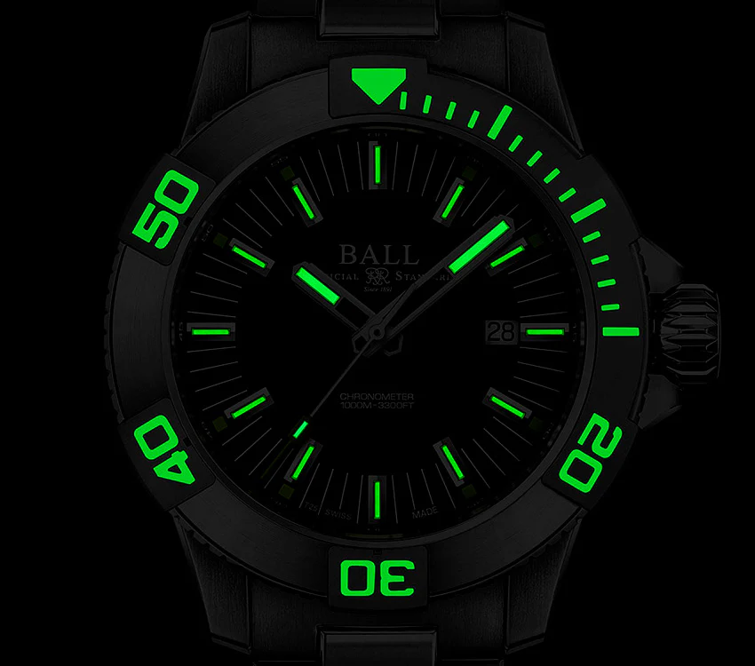 Ball Watch DEEPQUEST II NM3200C-SJ-BKSL Watch Japan Official - Image 2