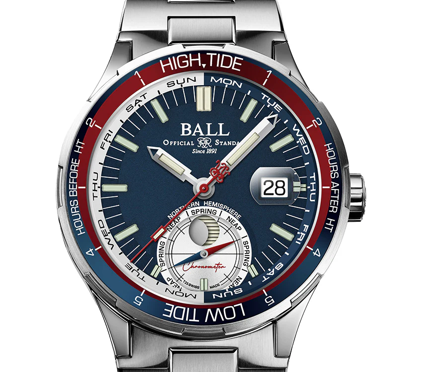 Ball Victory Blue Paris VICTORYBLUEPARIS Automatic Unisex Watch with Custom Inner Glass Photo Service - Image 7