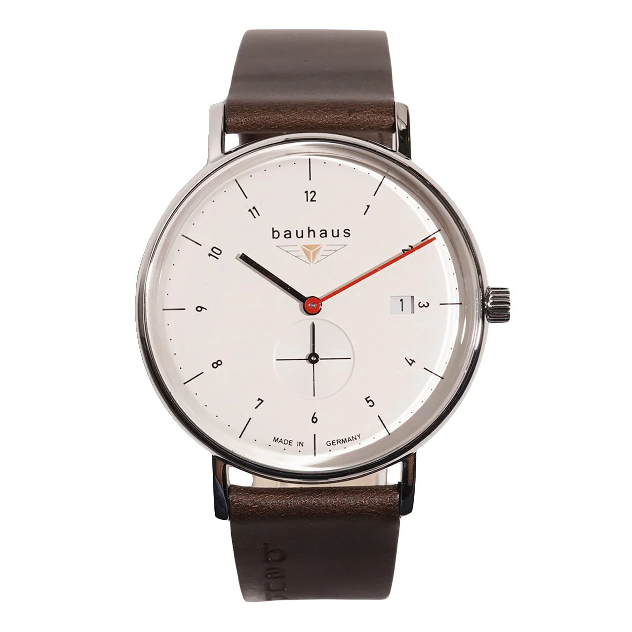 BAUHAUS 2130-1QZ White Quartz Men's Watch