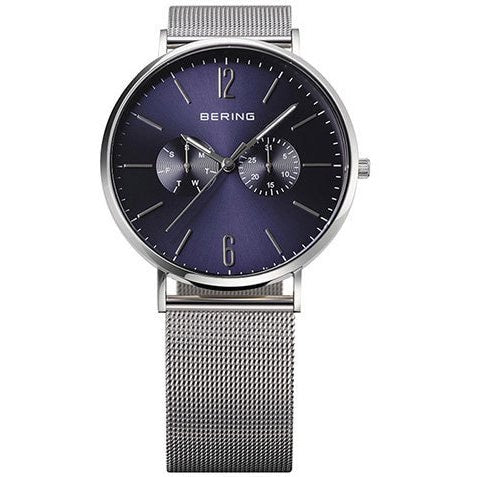 BERING 14240-307 Changes QT BL Mesh - Stylish Scandinavian Watch Collection