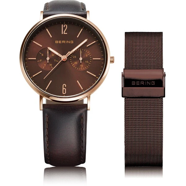 BERING Ladies Changes 36mm Watch Model 14236-265 - Elegant Design and Quality Craftsmanship