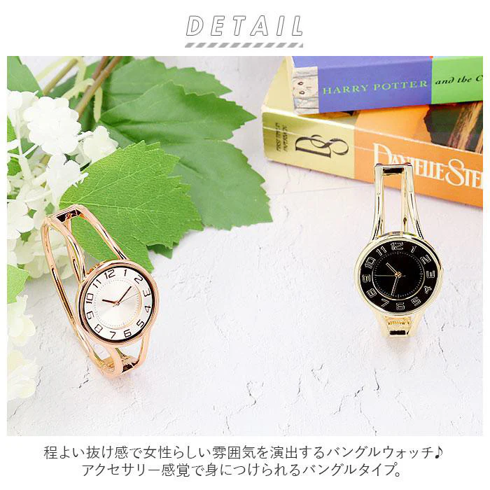 BL1168 J-AXIS Bangle Watch Silver Stylish Design Durable Stainless Steel Water Resistant - Image 6
