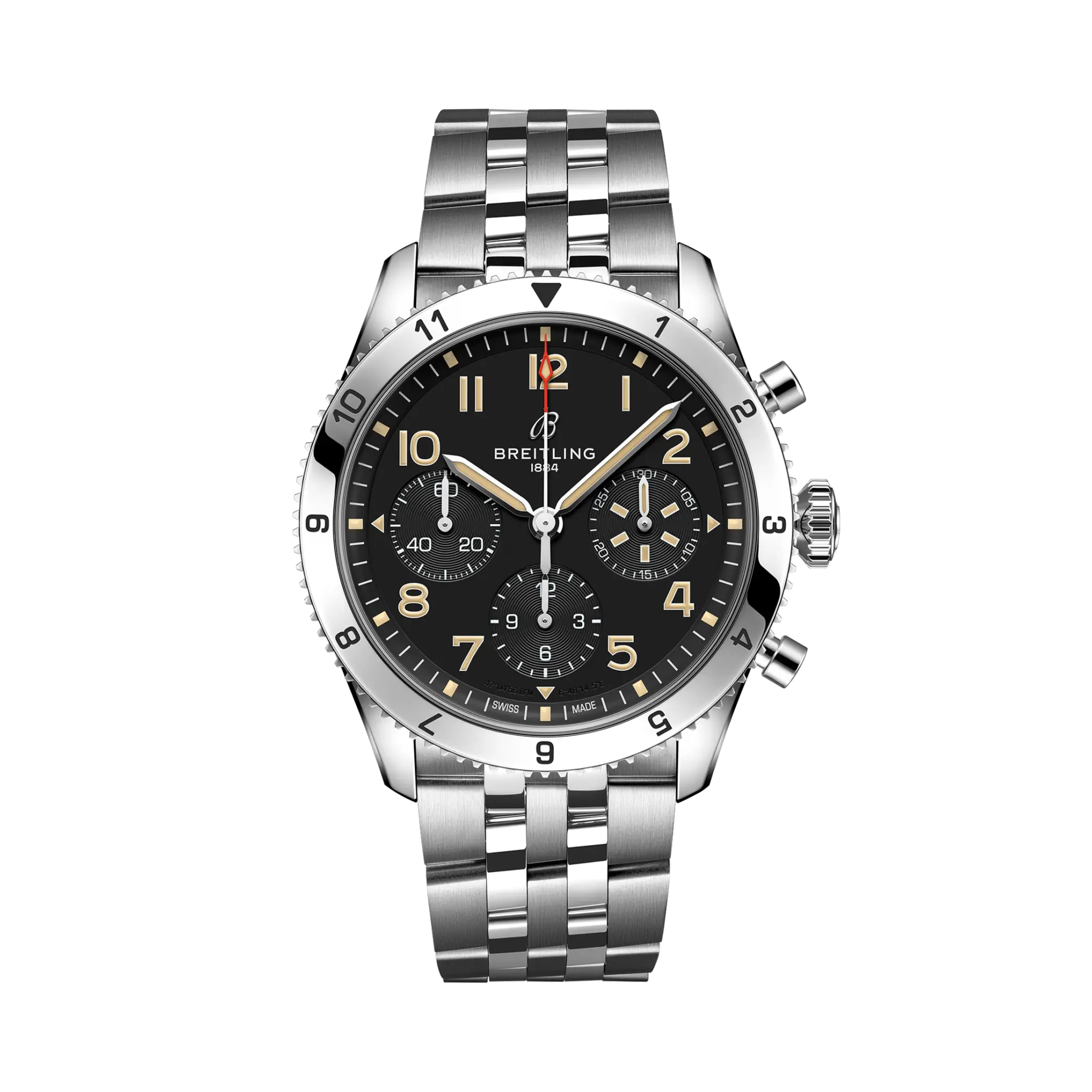 Breitling Classic Avi Chronograph 42 A233803A1B1A1 Automatic 42mm Men's Watch