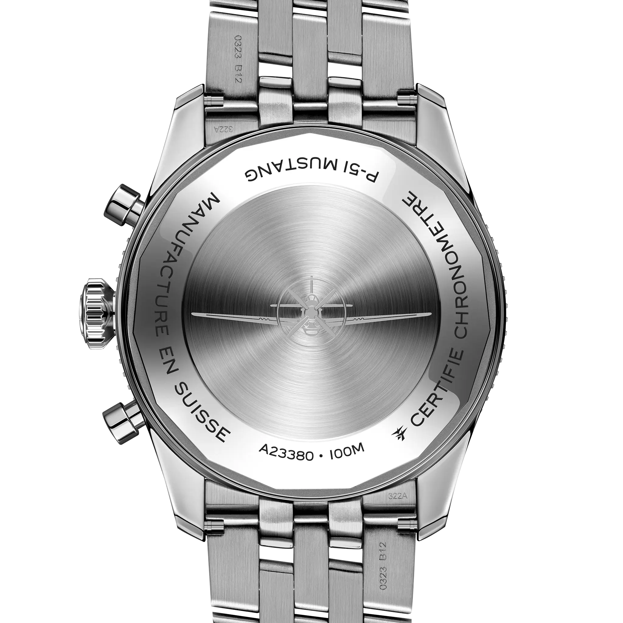 Breitling Classic Avi Chronograph 42 A233803A1B1A1 Automatic 42mm Men's Watch - Image 4