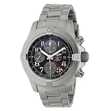 Breitling A24315101B1A1 Avenger Chronograph GMT 2-Year Warranty Black Dial Swiss Made Chronometer
