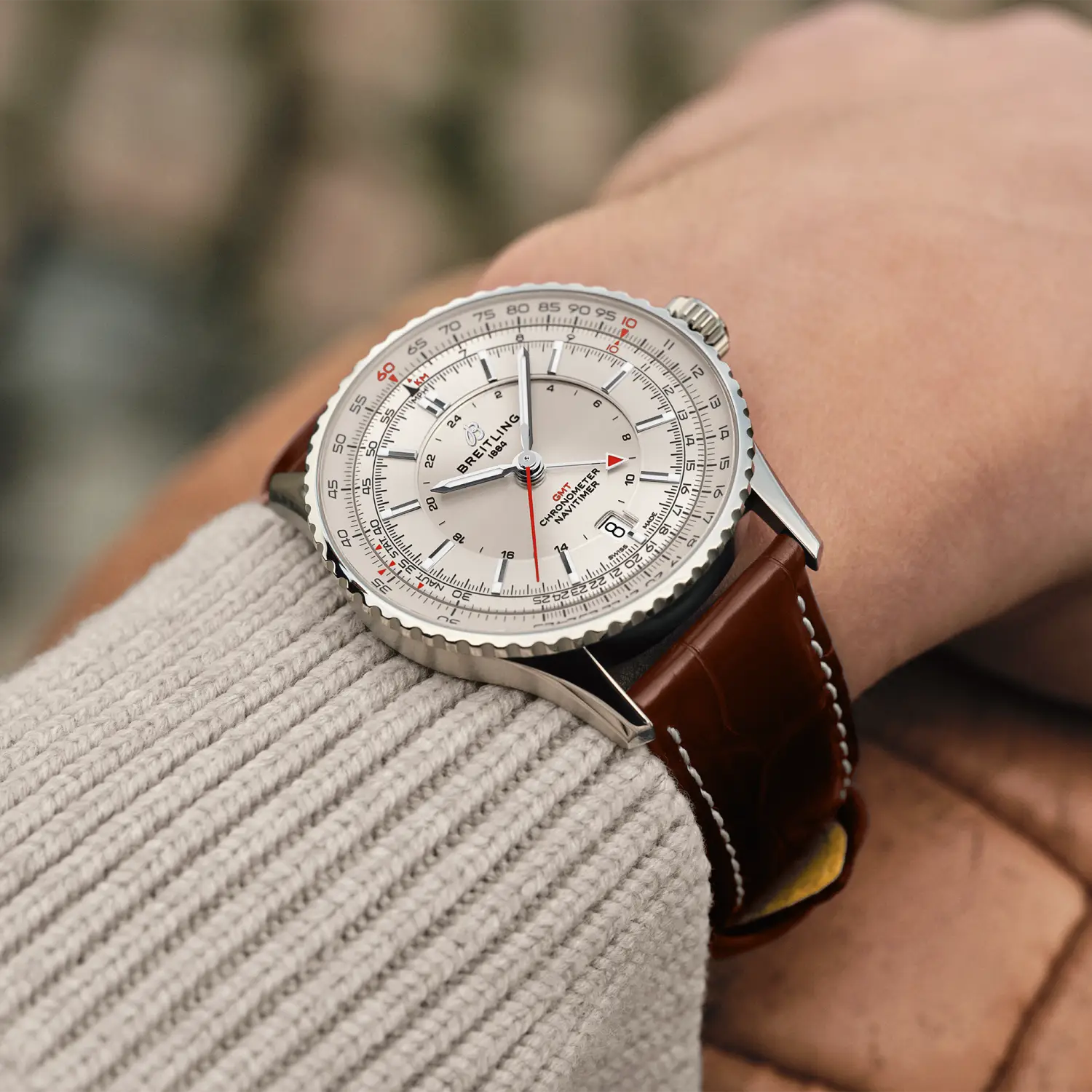 Breitling GMT 41 A32310211G1P1 Watch Japan Official - Image 5